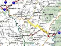 Map of WV for DPP